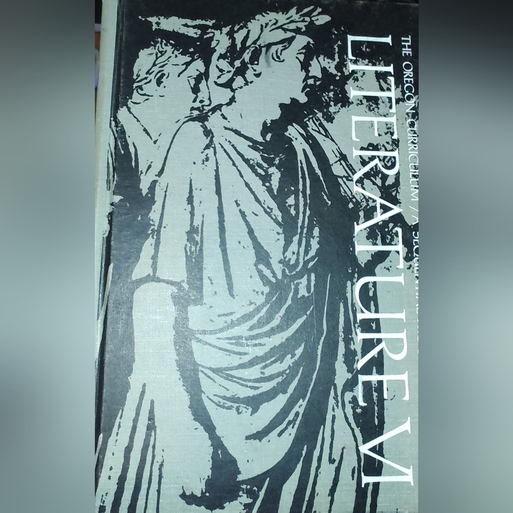 Vintage 1970 Literature VI Book Oregon Curriculum Holt, Rinehart & Winston